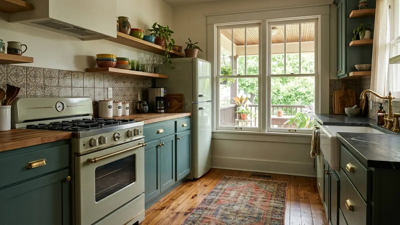 Appliance repair services in East Nashville, TN A kitchen in a East Nashville, Tennessee home with a stainless refrigerator and range