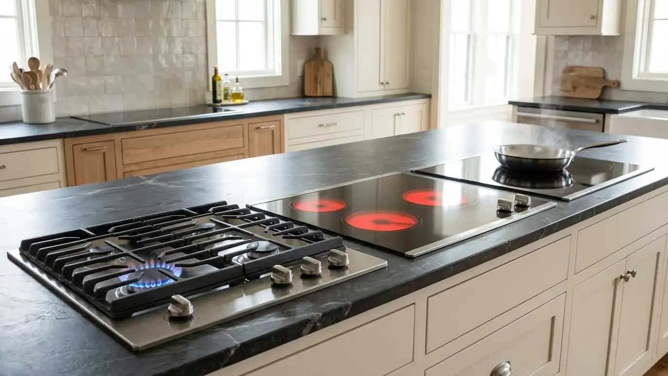 Gas, Electric and Induction Cooking Compared explained for Nashville and Middle Tennessee